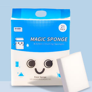Petite éponge magique blanche nano pour la vaisselle, ustensile de cuisine, éponge de nettoyage avec fonction de décontamination, accessoire de lavage de la vaisselle - Product Image 1