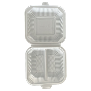 コーンスターチランチボックスレストラン使い捨て生分解性持ち帰り食品容器包装 - Product Image 4