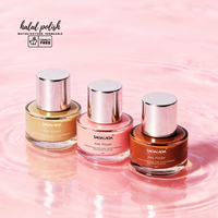 SAGALAGA 15ml Vernis à ongles pour enfants non toxique à base d'eau, vernis à ongles pelable, Halal, respirant, compatible Wudu, logo personnalisé