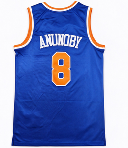 Maillot de basket-ball New York Anunoby 8 Ewing 33 Hart 3 Unisexe Cousu Respirant Séchage rapide Sublimé Gilet de sport Uniforme Knicks - Product Image 4