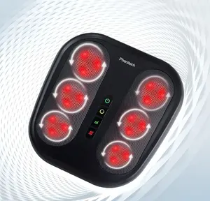 トレンド製品2024新着指圧フットマッサージャー電気加熱振動マッサージ機ボールローラーフットマッサージャー