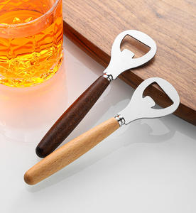 Ouvre-bouteilles en métal et en bois personnalisés en gros : le cadeau idéal pour les fêtes – Cadeaux d'ouvre-bouteilles personnalisés - Product Image 2
