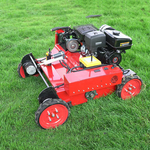 2024 MJYL New Wheeled Lawn Mower Remote Control Four Stroke 420cc Gasoline <b>Brush</b> Cutter Folding Handle for Family Farming DIY - Product Image 3