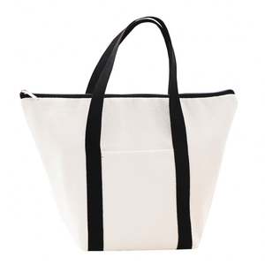 OEM ODM Foldable Large Capacity Tote Cooler Delivery <b>Bag</b> Portable Thermal Insulation Insulated Soft Grocery Shopping <b>Food</b> <b>Bag</b> - Product Image 1
