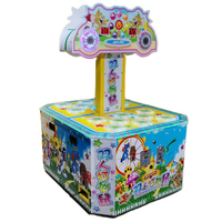 LED 2/4/6/8 Joueur D'arcade Machine de Jeu De Marteau de sports D'intérieur Frapper Enfants Whack UN Taupe Machine