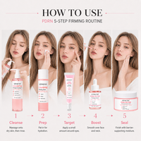 Coffret de Soins Raffermissants au Peptide PDRN Marque Blanche – Routine Hydratante 5 Étapes pour une Peau de Verre Coréenne