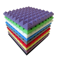 Panneaux acoustiques en mousse de polyuréthane ECO modernes |   Tuiles insonorisantes ignifuges en forme de coin pour studio et salle