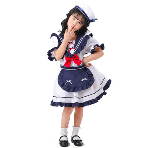 Robe de marin Lolita pour enfants Yi Xiaoyi, costume de cosplay anime pour filles, tenue de scène printemps 2025 - Product Image 5