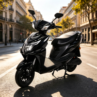 Moto électrique haute puissance 1000W, 10 pouces, 60V 20A, longue autonomie, haute vitesse, directement de l'usine