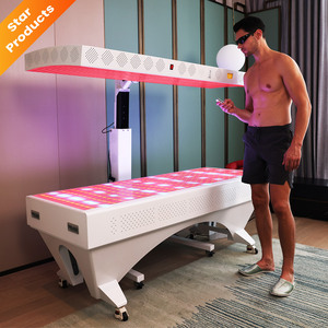 Ideatherapy ul chứng nhận liệu pháp ánh sáng đỏ bảng điều khiển với đứng 360 độ xoay có thể gập lại ánh sáng đỏ giường liệu pháp ánh sáng đỏ - Product Image 1