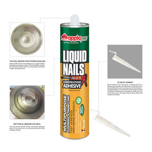 Ağır seramik beyaz artık çivi tutkal yapı yapışkanı tüm en tüm malzemeler için vida hızlı kuru sıvı çivi değiştirin - Product Image 4