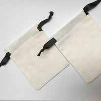 Sac cadeau de Noël en toile personnalisé avec cordon Sac à poussière en coton avec cordon Petits sacs en toile en lin et coton Pochette cadeau