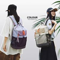 Sac à dos de randonnée imperméable de grande capacité pour l'extérieur, sac de voyage léger en nylon, sac à dos décontracté pour hommes et femmes