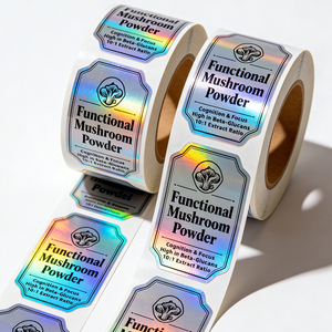 Supplement <strong>Bottle</strong> <strong>Label</strong> Manufacture Wholesale Water Proof Customized Product <strong>Label</strong> With Logo <strong>Printing</strong> For Vitamin - Product Image 3