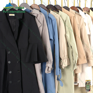 เสื้อกันลมแฟชั่นฤดูหนาวเสื้อกันลมตัวยาวเสื้อกันลมมือสองเสื้อผ้าเกาหลี - Product Image 2