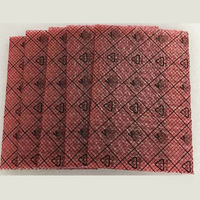 Sac en maille PE conducteur à grille noire personnalisé Emballage de protection ESD et produit d'impression