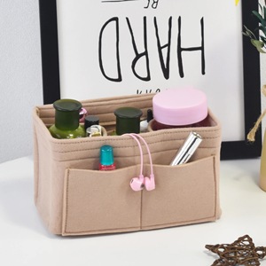 Panier de rangement en feutre de qualité supérieure <span class=keywords><strong>pour</strong></span> bouteilles de vin, sac fourre-tout décoratif en feutre <span class=keywords><strong>pour</strong></span> pique-nique, matériau doux et durable, porte-cadeau <span class=keywords><strong>pour</strong></span> les fêtes - Product Image 6