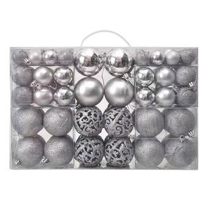 Wholesale Handmade High Quality Custom <b>Christmas</b> Plastic Baubles 100 Pcs 3-6cm Waterproof Lighted Ball Gift <b>Box</b> Tree Ornaments - Product Image 4