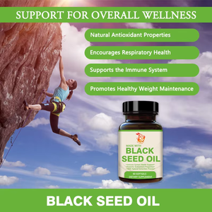 Compléments alimentaires naturels à base de plantes en gros d'usine avec huile de cumin noir, gélules d'huile de graines noires pour le système immunitaire - Product Image 4