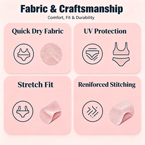 Swimwear Manufacturer High Quality Women Digital Printing <b>Beach</b> Bikini Bathing Suits Customized Printed Logo Bikini Swimwear - Product Image 6