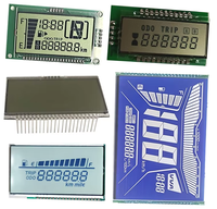 Modul LCD STN 8*2 Karakter 8-bit Paralel HD44780 Pengontrol Kompatibel 5V untuk Meteran Tertanam SMC0802B