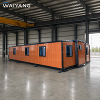 Maison préfabriquée pliable sur mesure de 74 m2, 3 chambres, maison pliable, conteneur extensible de 40 pieds, livraison à Fremantle