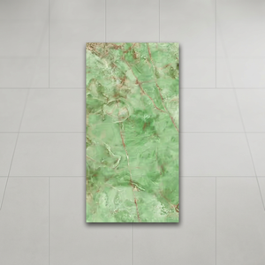 Prisa Onyx Glossy Porcelanato Ceramic Porcelain Tiles 1200x600mm White Marble Flooring - Product Image 2