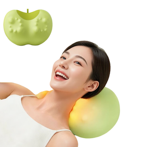 2025 Bestseller Apfel förmiges gelbes zervikales elektrisches <span class=keywords><strong>Massage</strong></span> kissen Kissen Infrarot-Physiotherapie Beheizte Gedächtnis schaum <span class=keywords><strong>massage</strong></span> - Product Image 5