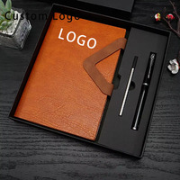 Carnet A5 élégant avec couverture en cuir et impression sérigraphique pour usage professionnel et promotions