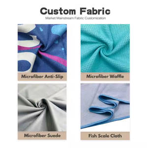 Telo Mare Personalizzato con Logo, Design Gratuito, Stampa Personalizzata, Spedizione Rapida, <span class=keywords><strong>Grande</strong></span> Telo Mare Estivo in Microfibra - Product Image 6