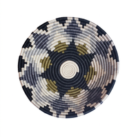 Conception de panier en rotin, artisanat du Vietnam, décoration murale en forme ronde, livraison rapide, 10 pièces