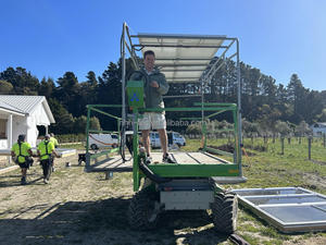 Plateforme élévatrice hydraulique autopropulsée diesel pour vergers, plateformes élévatrices pour la récolte des pommes/pépites/pêches/cerises - Product Image 5