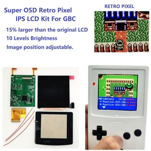 Área de visualización más grande DIY para Gameboy Color GBC Q5 OSD IPS pantalla LCD KIT de píxeles <span class=keywords><strong>RETRO</strong></span> Pantalla de retroiluminación de Alta Luz - Product Image 2