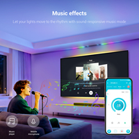 Contrôleur LED intelligent IoT mini double mode SP528E SPI RGB, contrôle vocal via application, synchronisation musicale sans fil, haut-parleur intelligent, DC5-24V, 1200 canaux