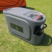 Calentador de Agua a Gas Portátil de Alta Tecnología para Exteriores, Calentamiento Rápido, Sin Tanque, para Uso en Autocaravanas y Hogares, Alimentado por Batería/USB, para Limpieza y Ducha