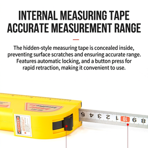 Laser LevelPro <b>3m</b> <b>Measuring</b> <b>Tape</b> Laser Level With Center Line For DIY Renovation - Product Image 3