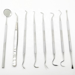 2025 Best Quality Oral Care <strong>Kits</strong> 8pcs Stainless Steel <strong>Dental</strong> Tool <strong>Kit</strong> Instrument <strong>Dental</strong> Hygiene <strong>Set</strong> - Product Image 2