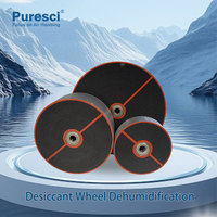 Nouveau Rotor Déshydratant à Tamis Moléculaire Électrique Personnalisé pour Déshumidificateurs Marins et Industriels 110/220/380V Certifié ETL