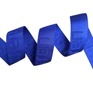 30mm wide custom logo waistband elastic band for mens underpants factory wholesale wide elastic webbing straps for underpants
