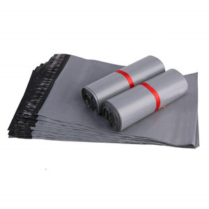 100pcs RTS emballage de haute qualité et solide auto-scellant livré au sac gris de poste d'affranchissement poly - Product Image 2