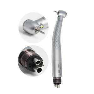 Vendita calda <span class=keywords><strong>Yusendent</strong></span> dentale ad alta velocità turbina ad aria manipolo 2/4 fori pulsante dentale Led manipoli testa Standard - Product Image 3