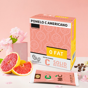Set de Café Instantáneo Americano 3 en 1 Premium con Vitamina C, Sin Azúcar, Rico en Vitamina C, Café Arábica Negro, Bebida Caliente y Fría - Product Image 3