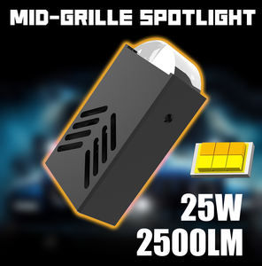 Modèle populaire A06 25W, phare à faisceau haut et bas, économie d'énergie, ventilateur haute vitesse, DC 9 16V 3000K 6000K Canbus, nouveau phare de calandre de voiture avant - Product Image 1