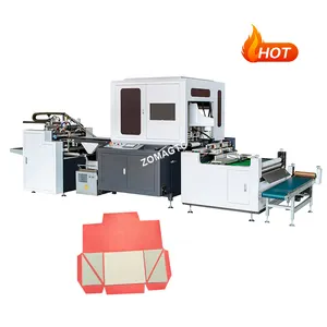 Machine de fabrication de boîtes à pizza à haute efficacité, machine de fabrication de boîtes en papier