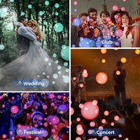 Topflashstar 3000W automatique LED bulle fumée brouillard Machine DMX sans fil contrôlé fête mariage anniversaire métal matériel