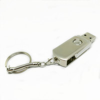 Metal 3.0 USB Flash Drive, flash Drive USB putar murah Cetak penuh