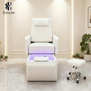 Sillón de Masaje de Pies Multifuncional de Lujo, Reclinable, Eléctrico, Personalizado para Salón de Uñas, Pedicura y Manicura - Product Image 2
