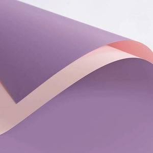 Thickened Waterproof <b>Paper</b> Bag with Flower Embossed Design Three-Dimensional Art Packaging Material PE Coating - Product Image 4
