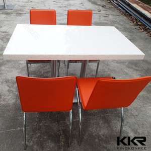 Diseño especial de la Mesa de piedra, sillas y mesas <span class=keywords><strong>restaurante</strong></span> sólido superficie de la Mesa de - Product Image 2