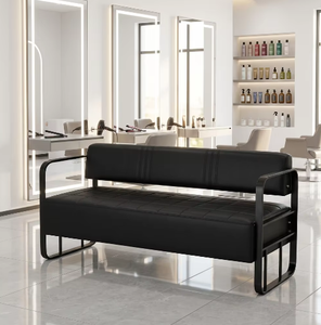 Contemporary Salon Furniture Barber Shop Beauty Salon Waiting Chair Clothing Store Resting Chair <b>Bench</b> - Product Image 1